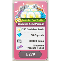 Dandelion Fairy Cookie - Dandelion Seed Package