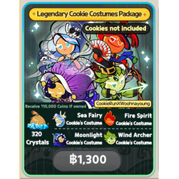 Legendary Cookie Costumes Package