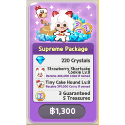 Supreme Package - Strawberry Shortcake Cookie Set